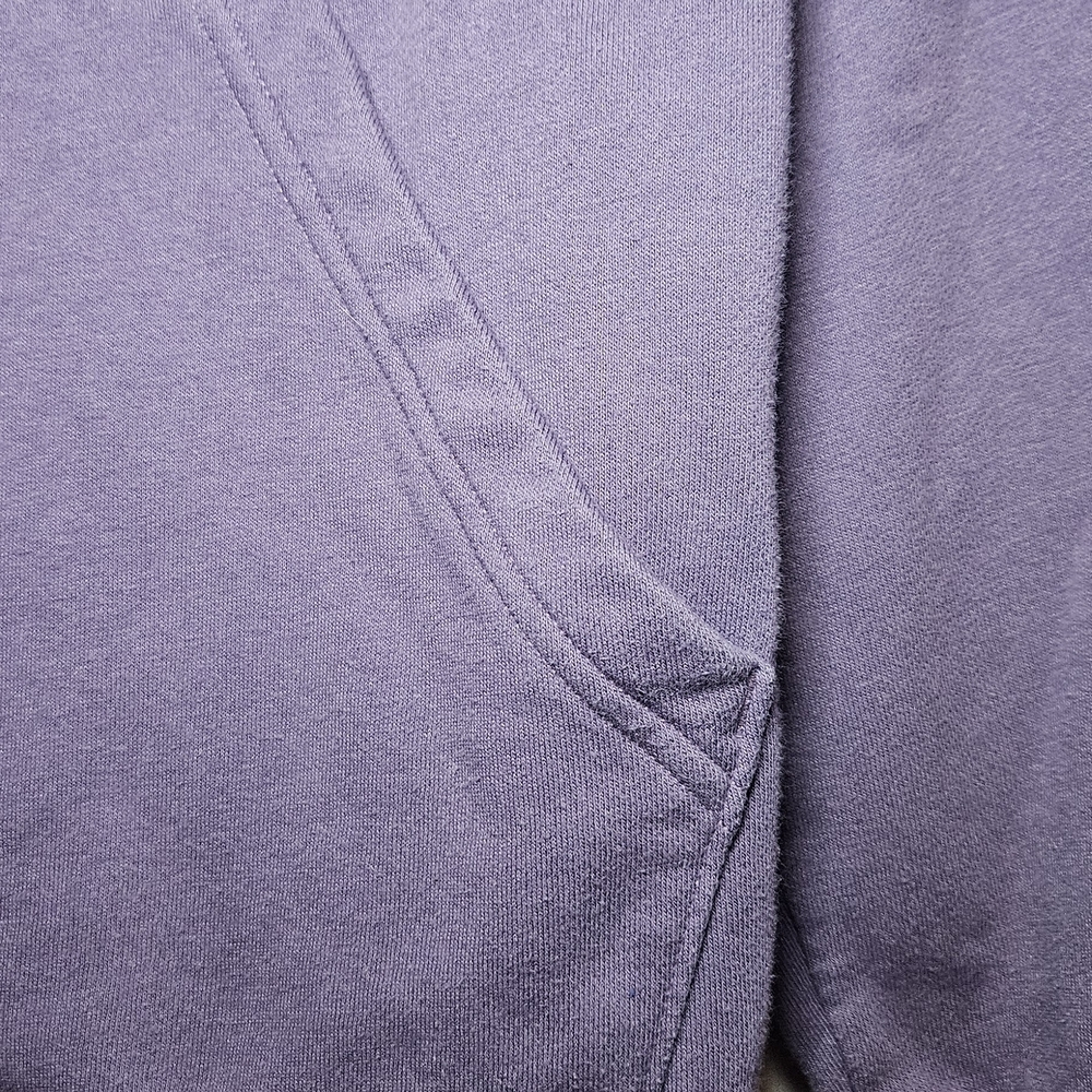 Adidas Purple Hoodie with Logo - Picture 3 of 4